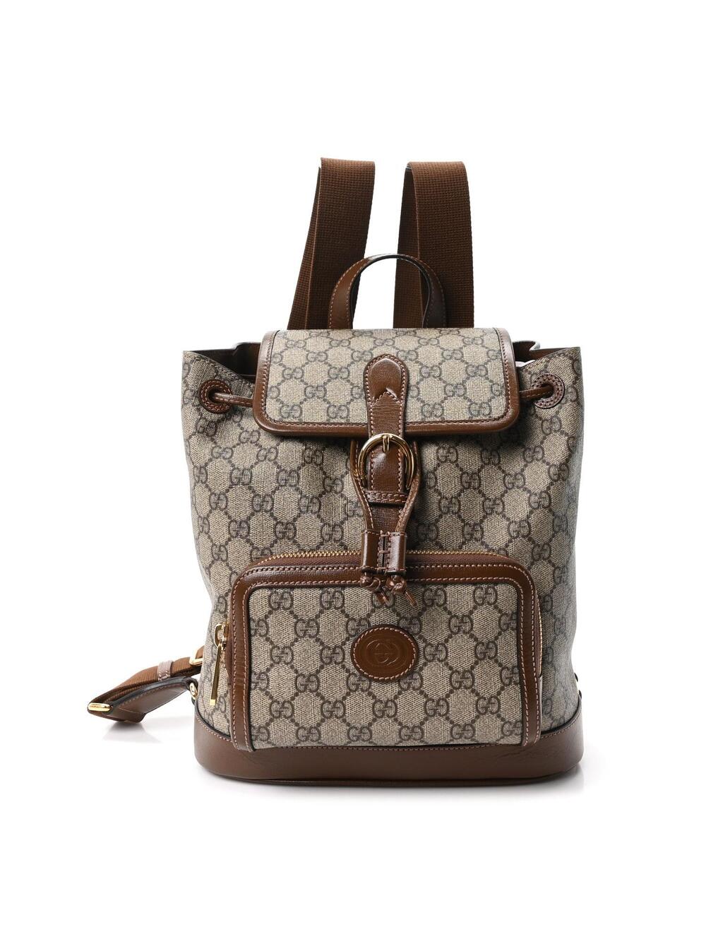 Gucci Gg Supreme Azalea Calfskin Retro #371252G12B